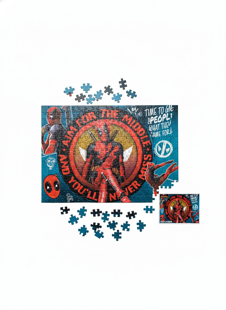 Marvel Studios Deadpool & Wolverine 1000 Piece Puzzle