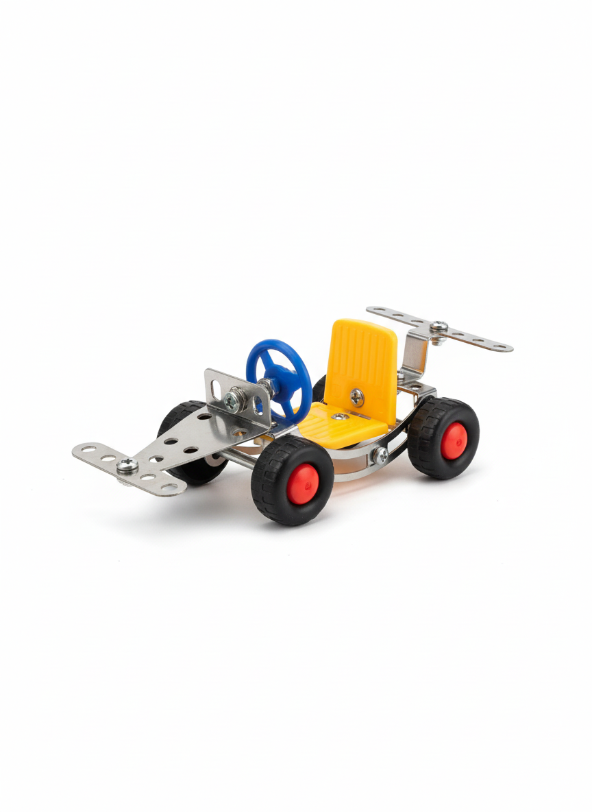 Metal Models 3-in-1 Construction Building Vehicle Model Toys No. 862