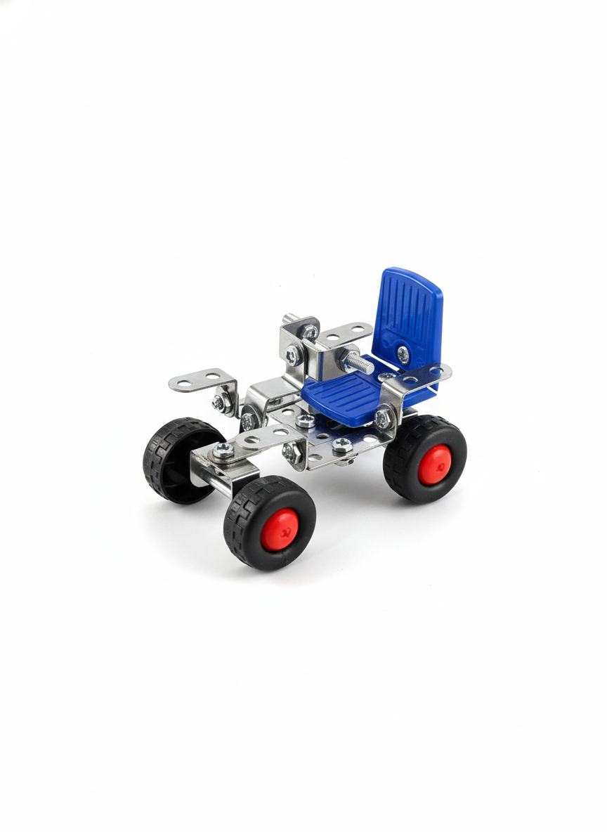 Metal Models 3-in-1 Construction Building Vehicle Model Toys No. 863