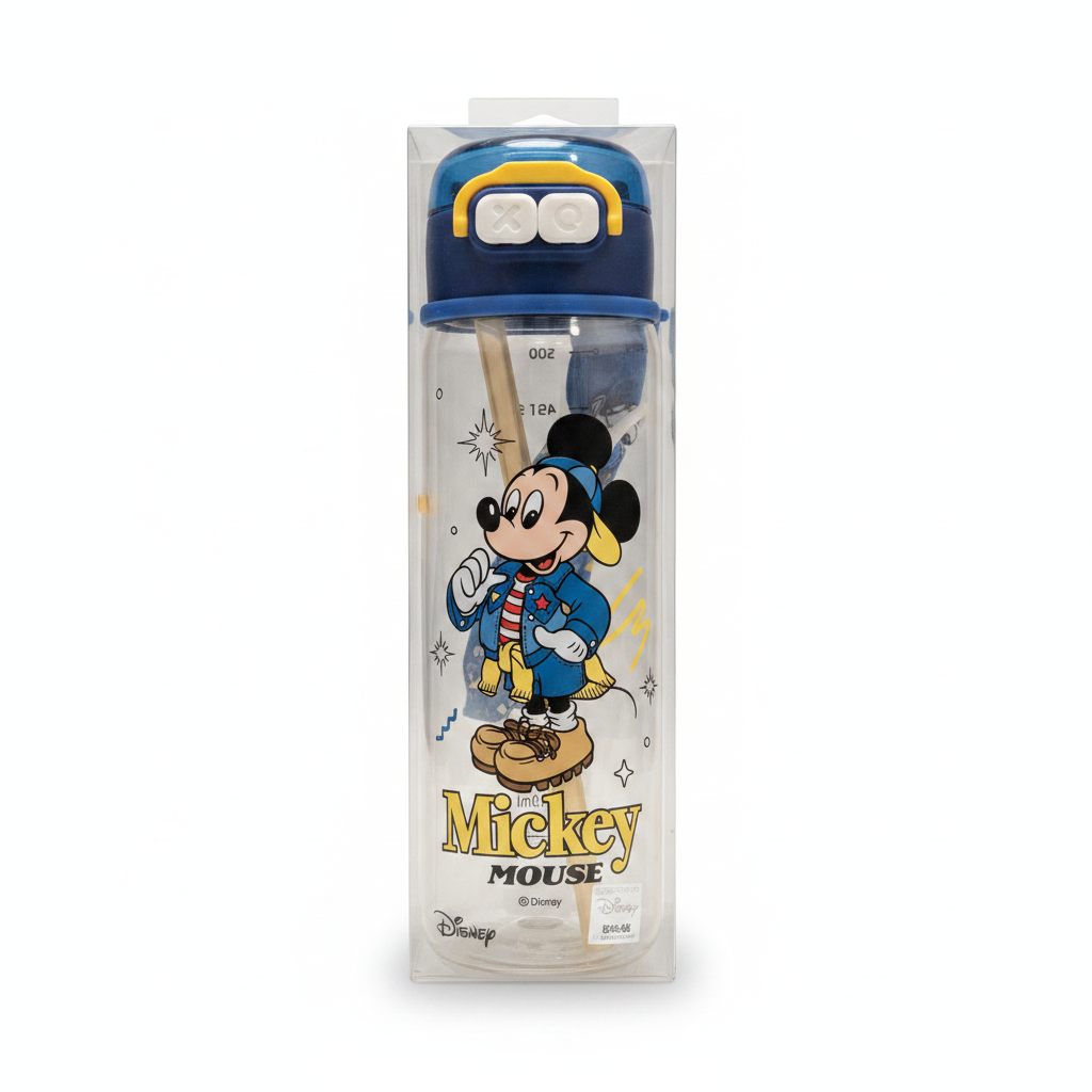 Mickey Mouse Character Water Bottle