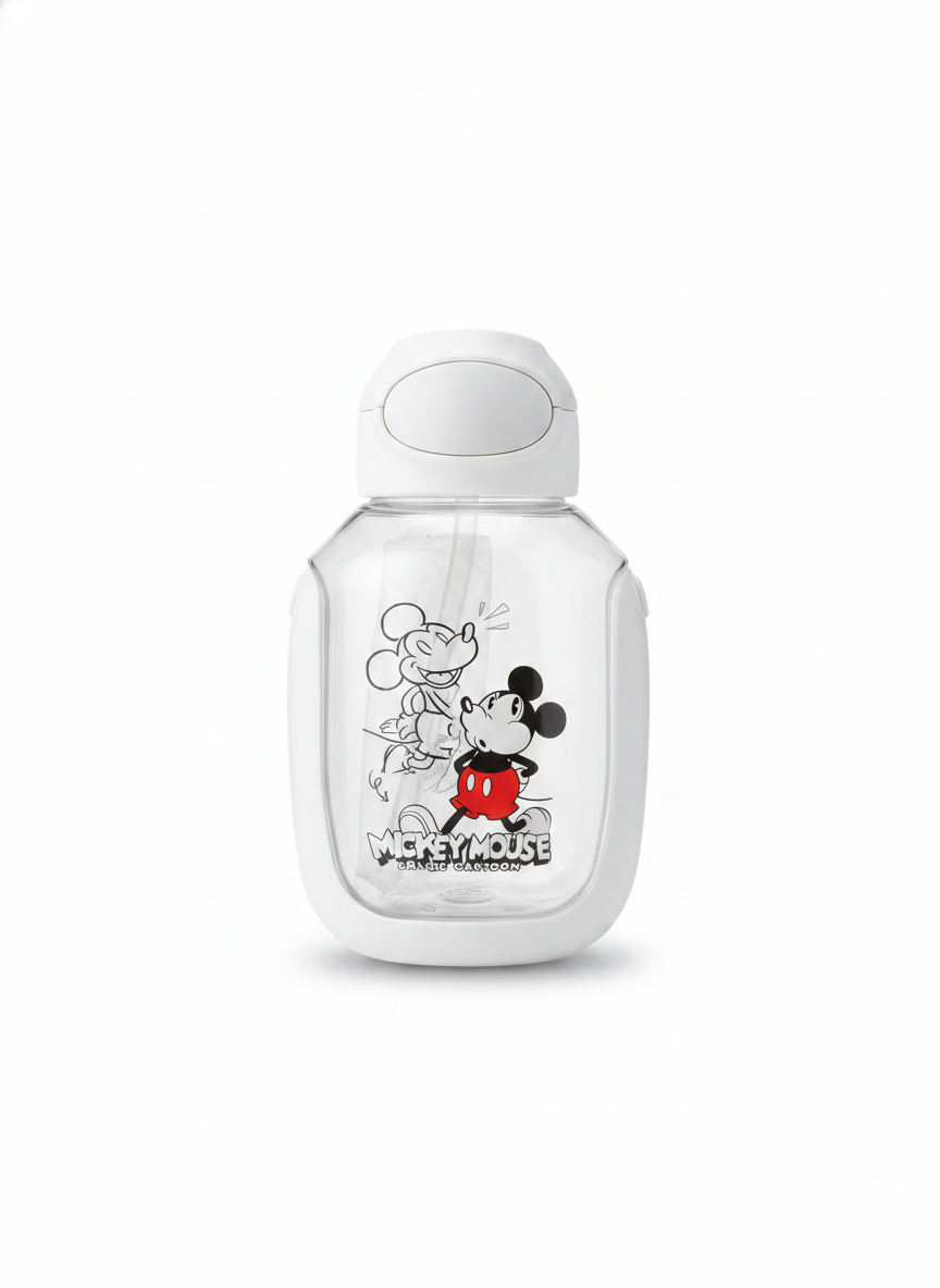 Mickey Mouse Sound Cartoon Water Bottle (550 ML)