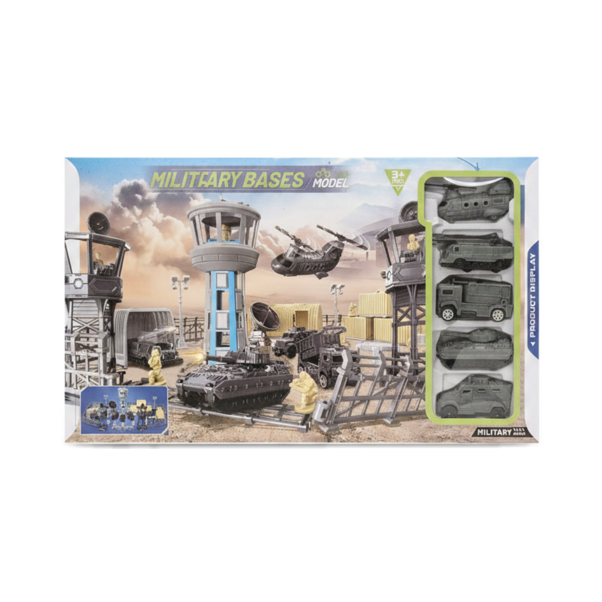Military Bases Model Play Set
