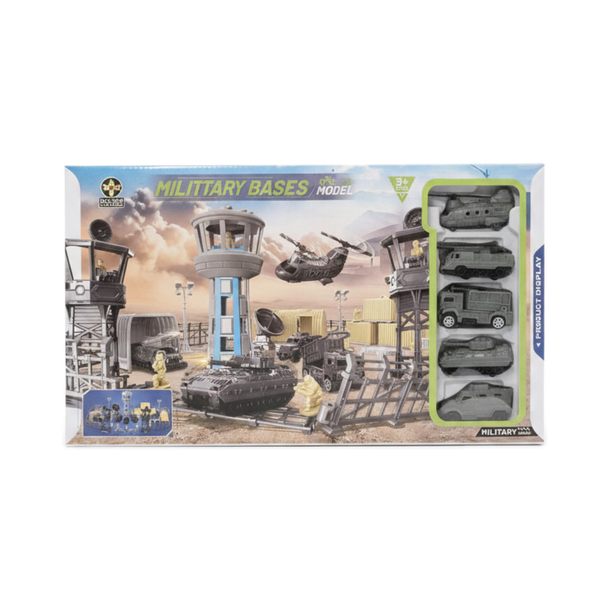 Military Bases Model Play Set