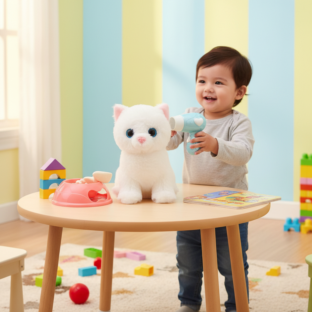 Mini Plush Pet Pethouse Companion Pet