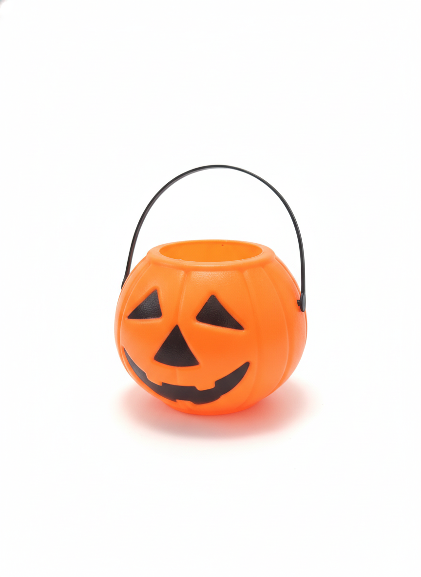 Mini Halloween Pumpkin Candy Pail