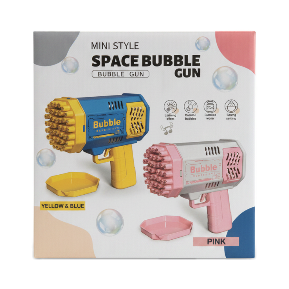 Mini Style Space Bubble Gun