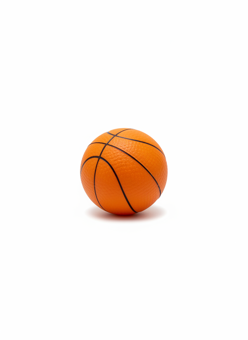 Miniature Basketball Squeeze Toy