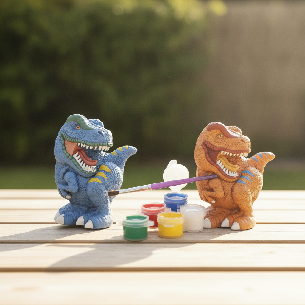 Mould & Paint 3D Dinosaurs