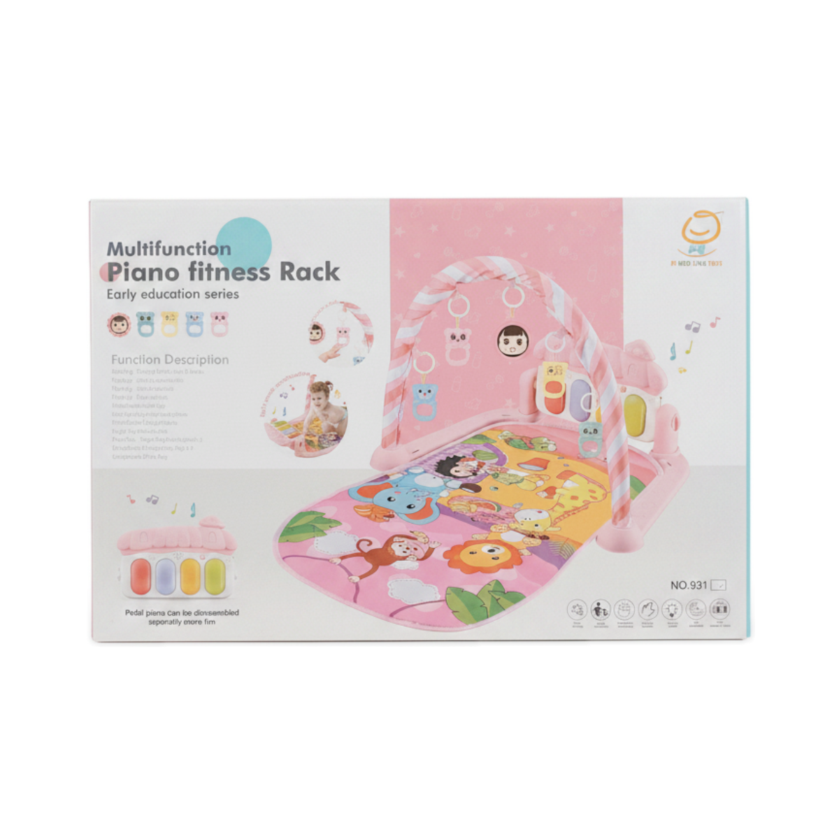 Multifunction Piano Fitness Rack - Early Education Series