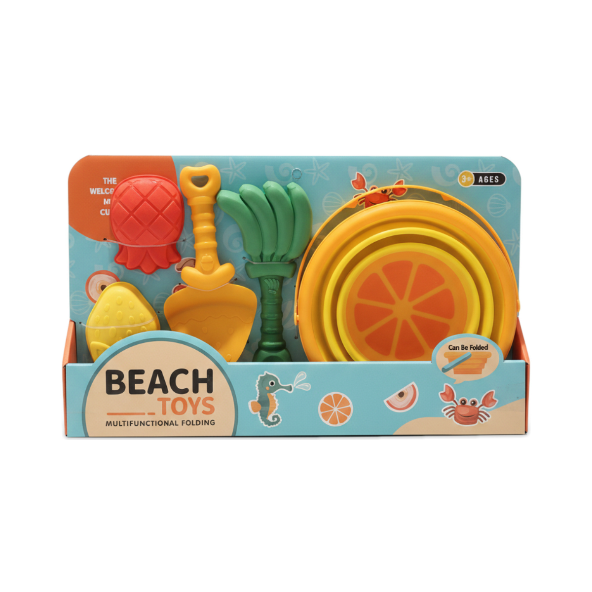 Multifunctional Folding Beach Toys Set