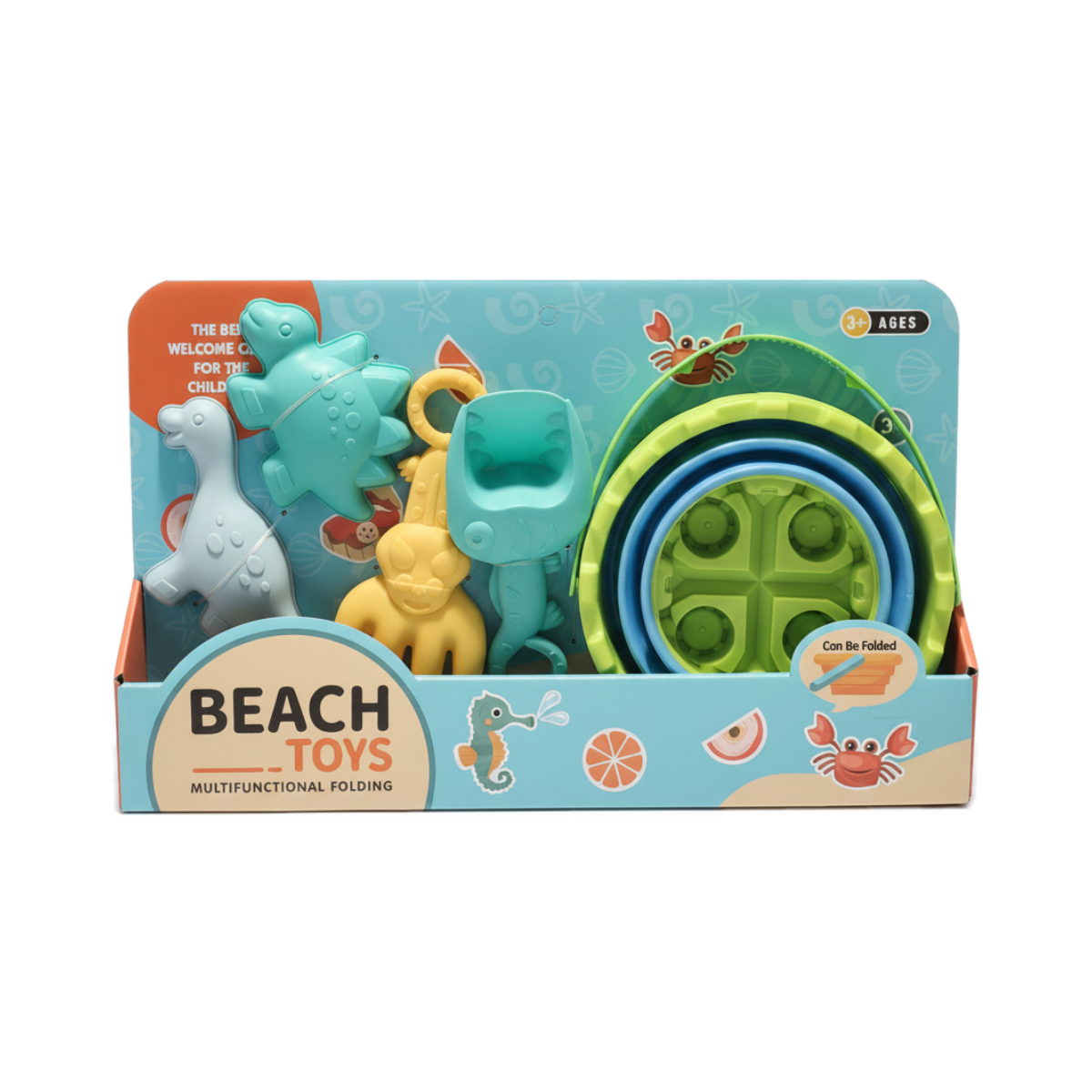 Multifunctional Folding Beach Toys Set