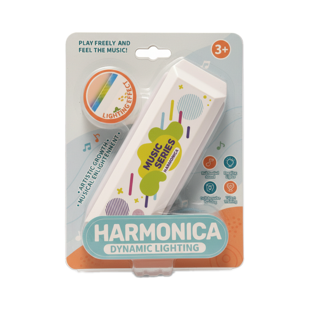 Music Series Harmonica Dynamic Lighting
