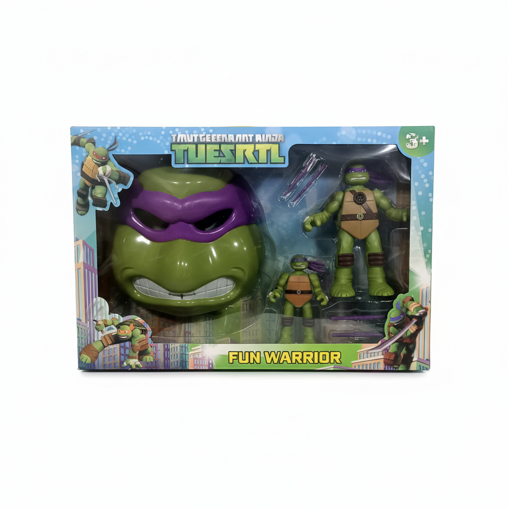 Mutant Geenaa Nirt Ninja TUESRTL Fun Warrior Set