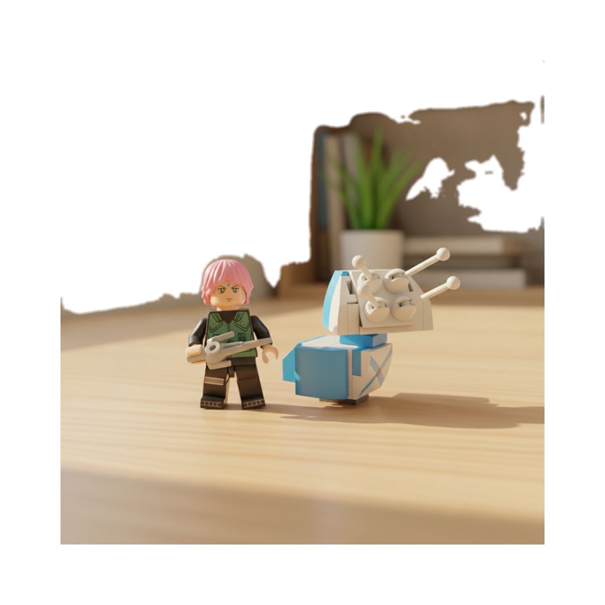 NARUND Building Blocks Set - Sakura Inspired (No. 85056)