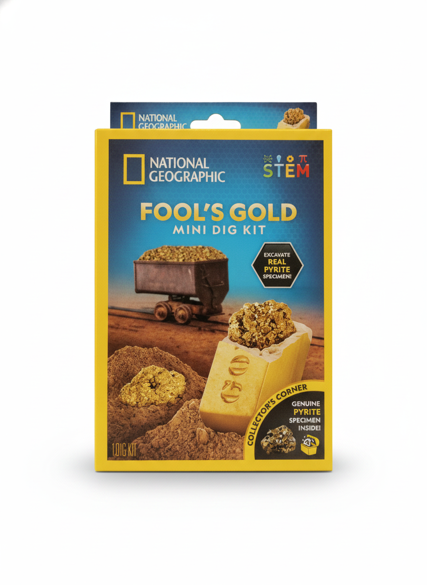 National Geographic Fool's Gold Mini Dig Kit