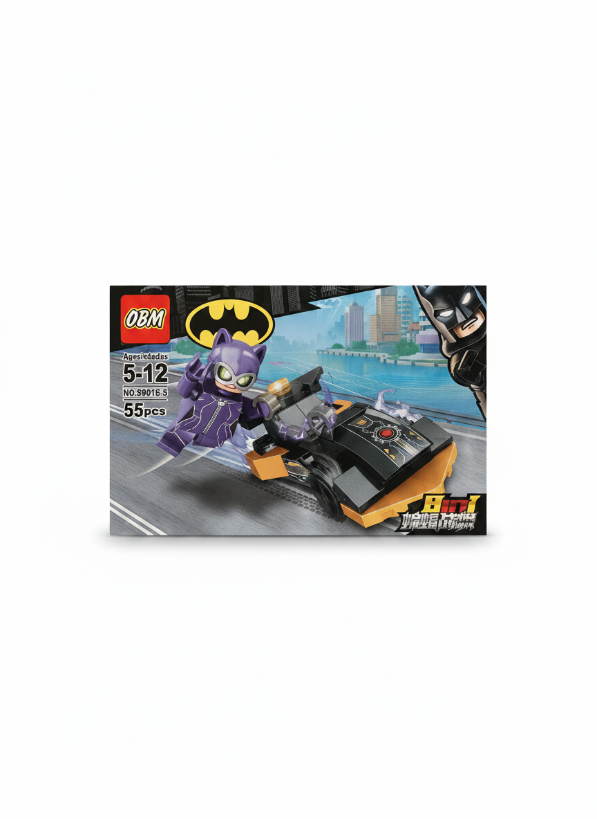 OBM Batman Catwoman Building Blocks Set