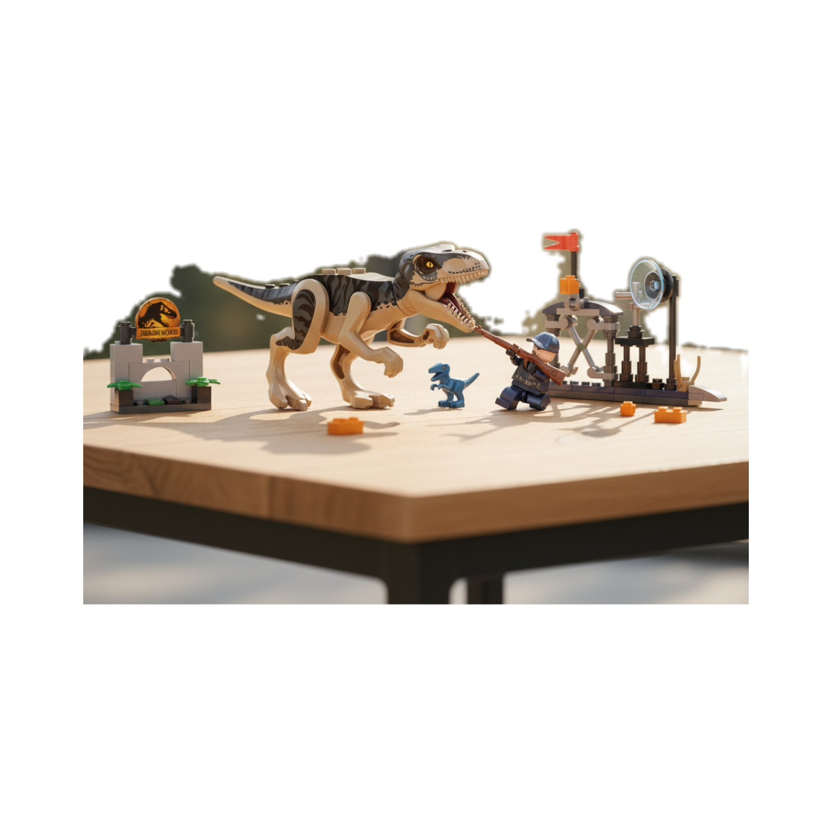 OBM JURASIK WERLD Dinosaur Escape Building Block Set (No. 99037-1)
