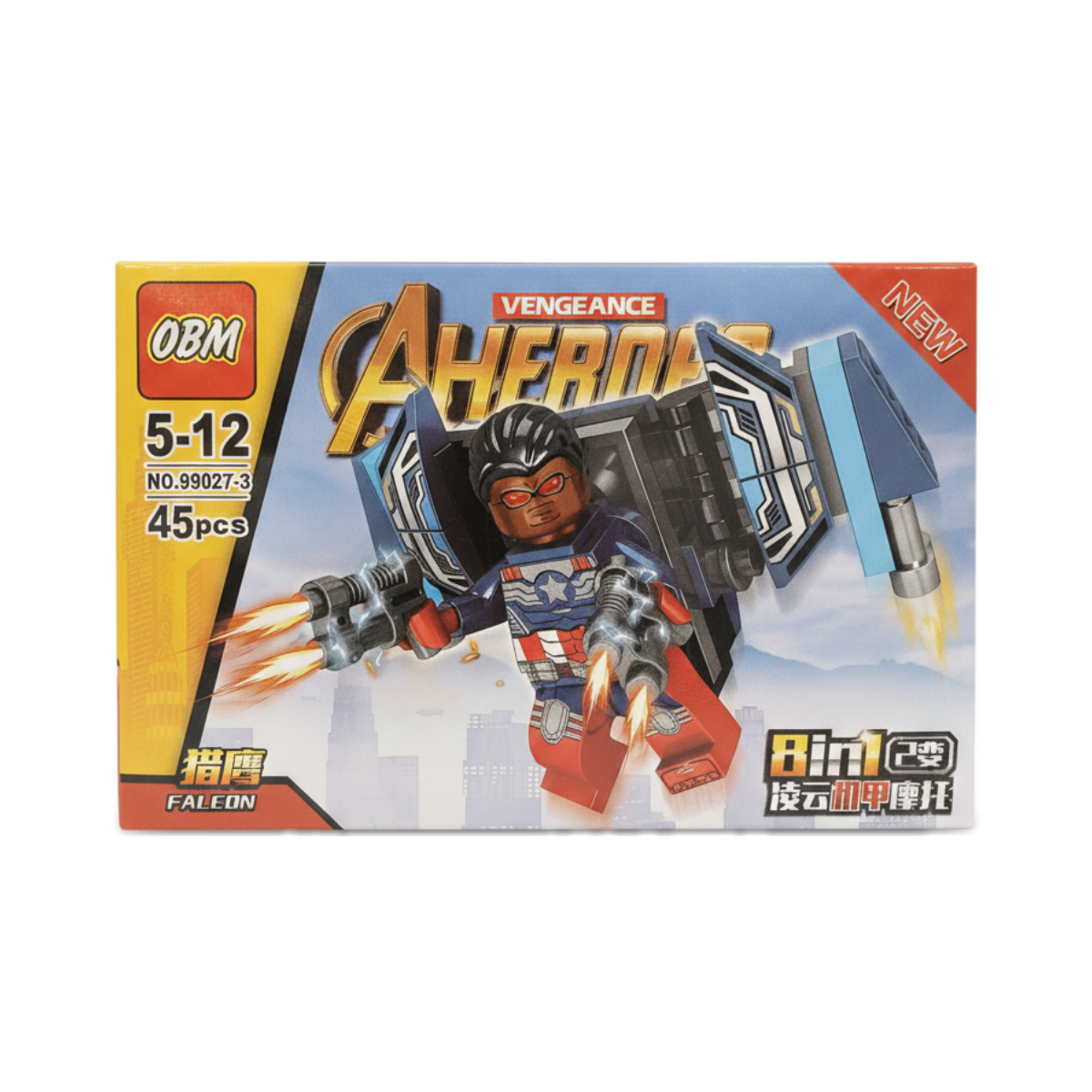 OBM Vengeance AHEROES Falcon Building Blocks Set (No. 99027-3)
