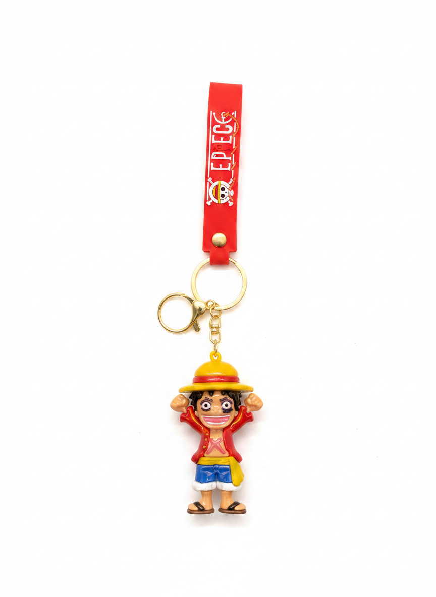One Piece Monkey D. Luffy Keychain