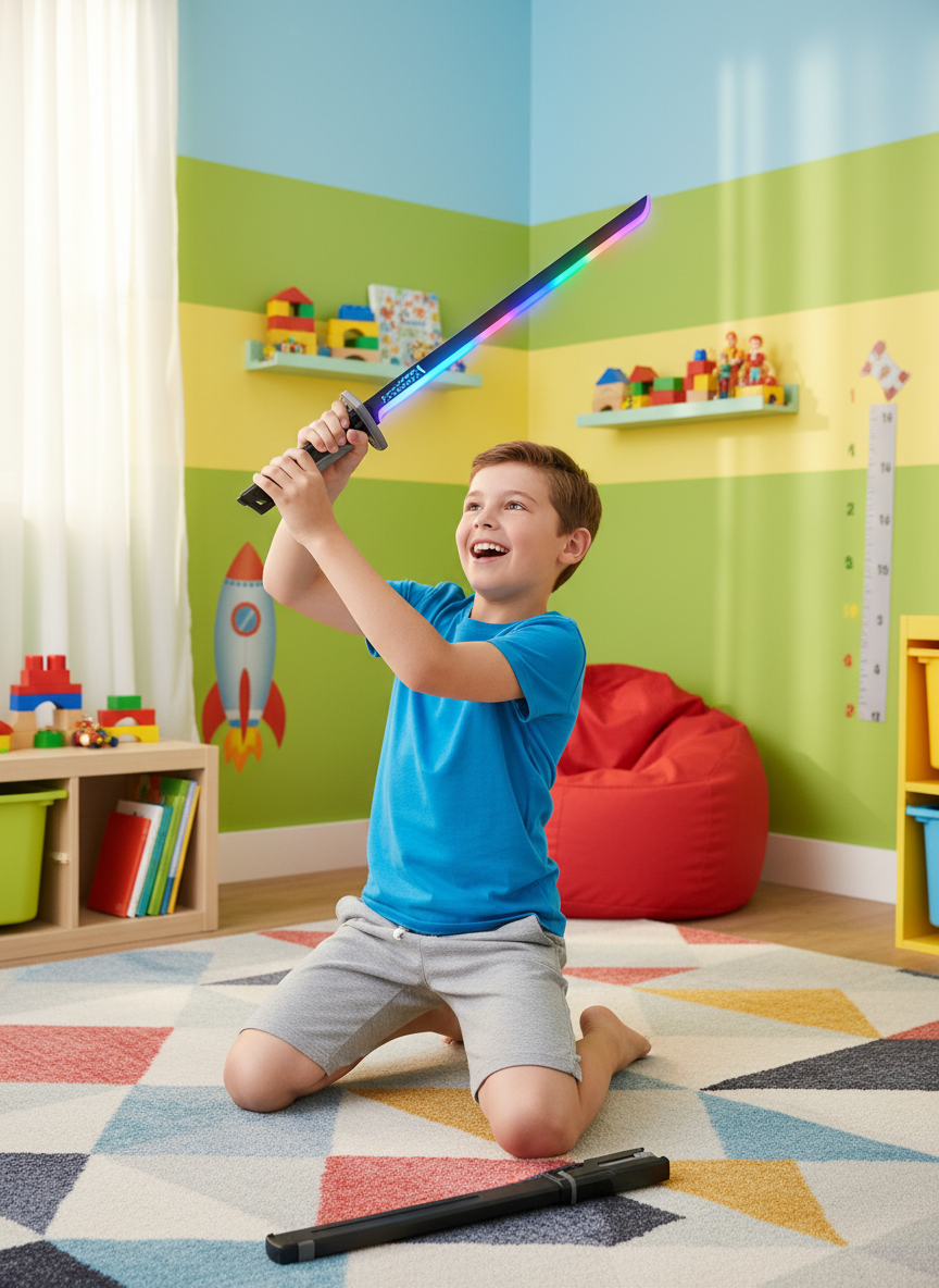 PIA O BO ZHE Light-Up Katana Toy