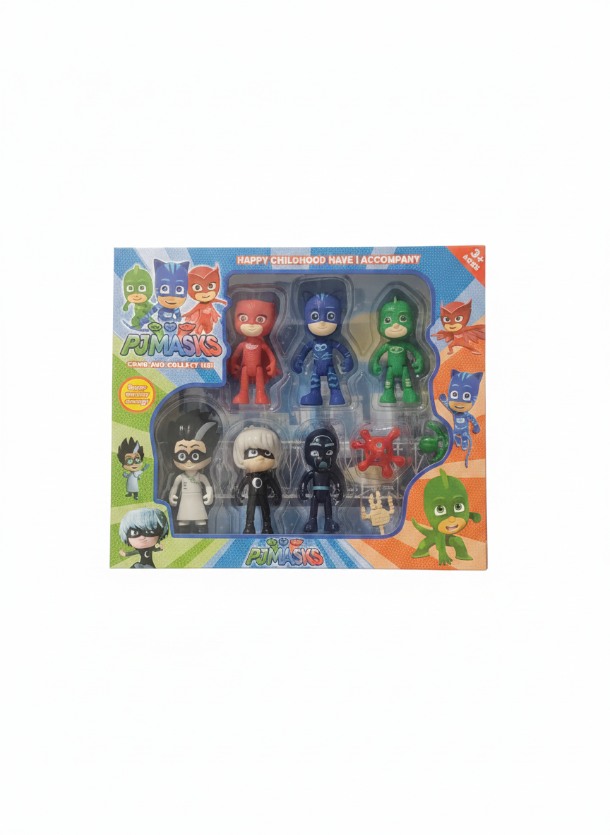 PJ Masks Hero and Villain Action Figure Collection Set