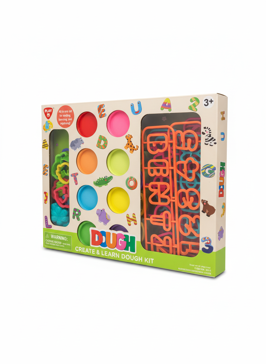 PLAY DOUGH Create & Learn Dough Kit