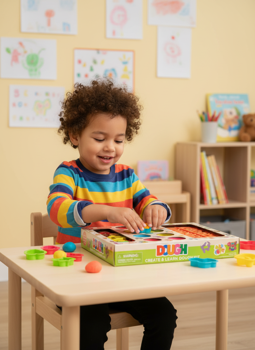 PLAY DOUGH Create & Learn Dough Kit