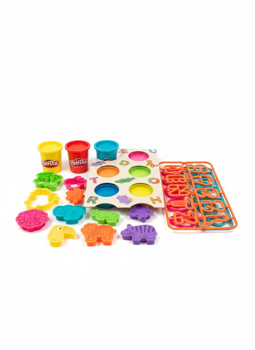 PLAY DOUGH Create & Learn Dough Kit