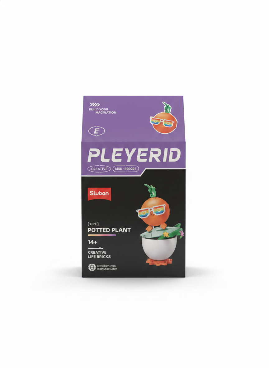 PLEYERID Creative Potted Plant M38-P8029E