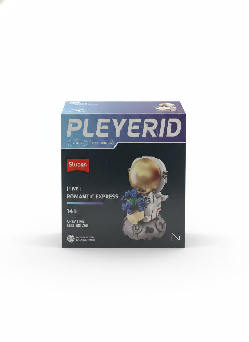 PLEYERID Live! Romantic Express M38-P8002A Building Blocks
