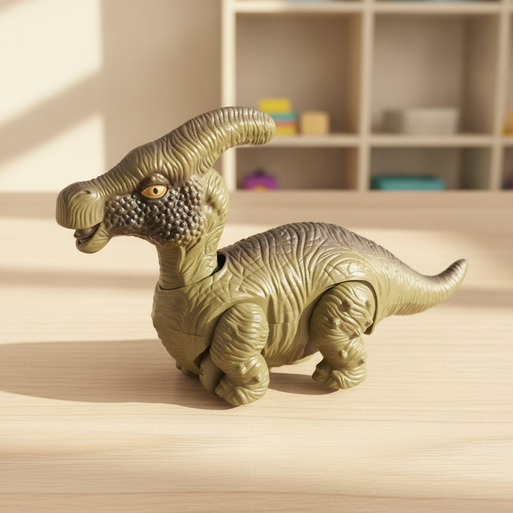 Parasaurolophus Dinosaur Action Figure