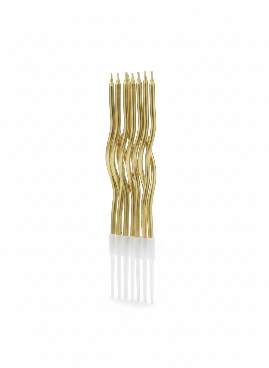 Gold Party Candles