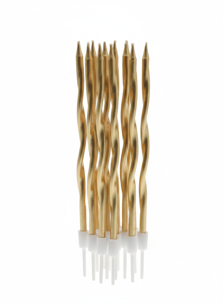 Rose Gold Party Candles
