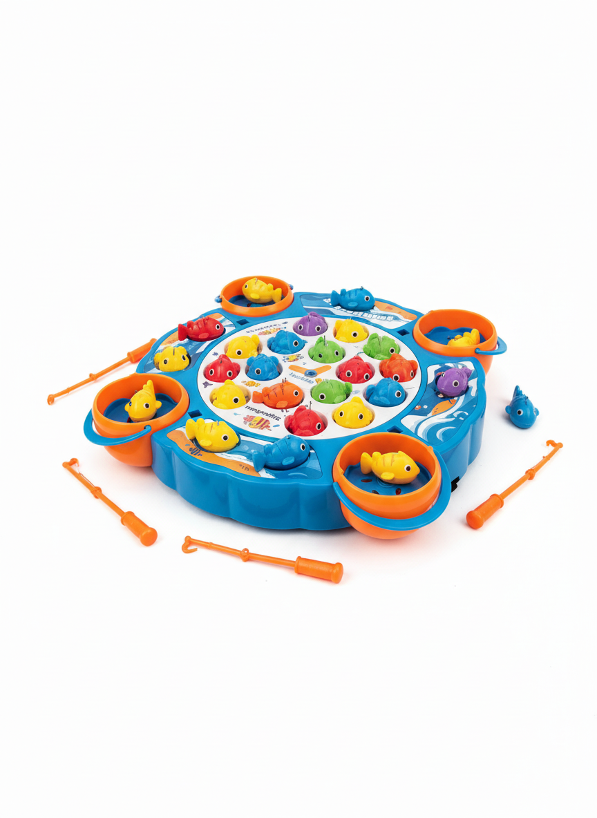 Peng Yue Toys Puzzle Electric Spin Fishing