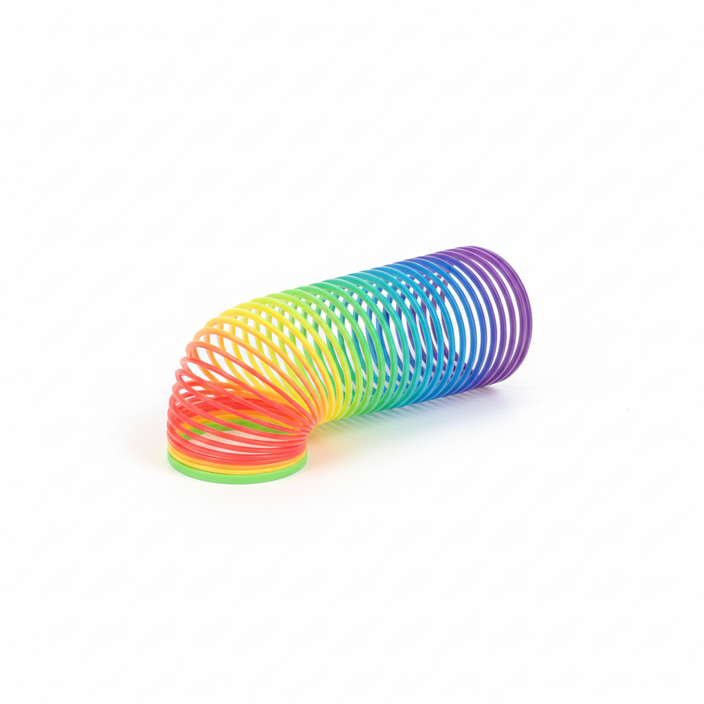 Plastic Rainbow Spring