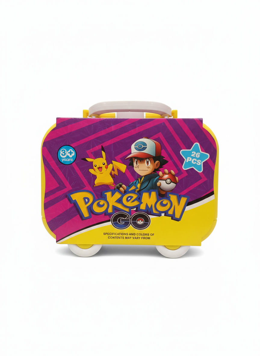 Pokémon GO Pikachu & Ash Adventure Carry Case Playset