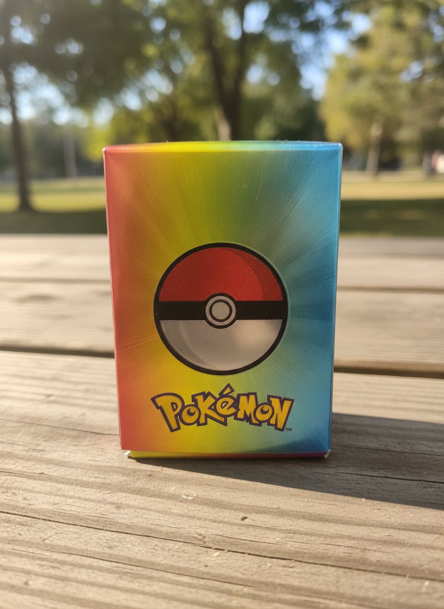 Pokémon Poké Ball Rainbow Card Case