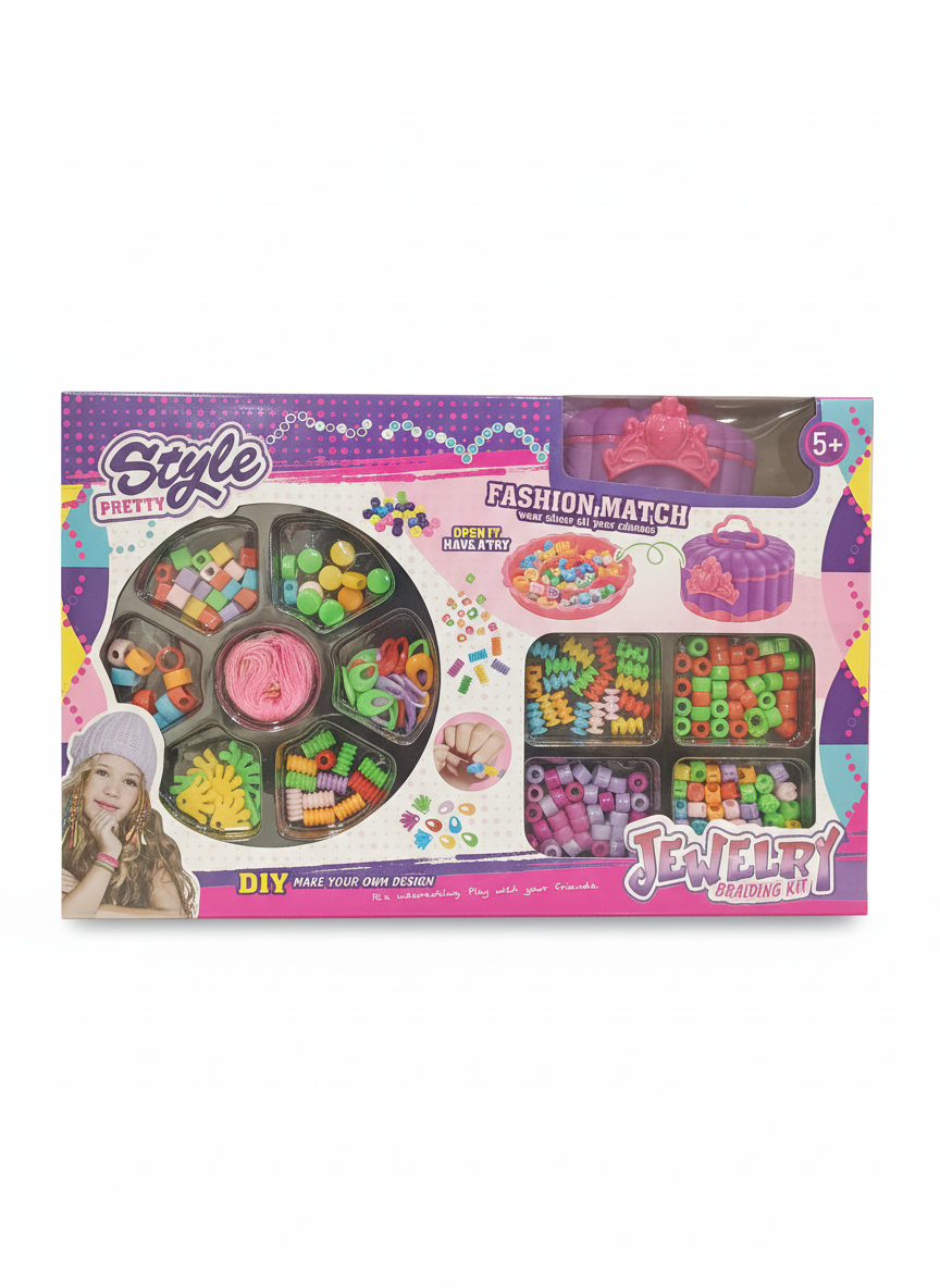 Pretty Style Fashion Match Jewelry Braiding Kit