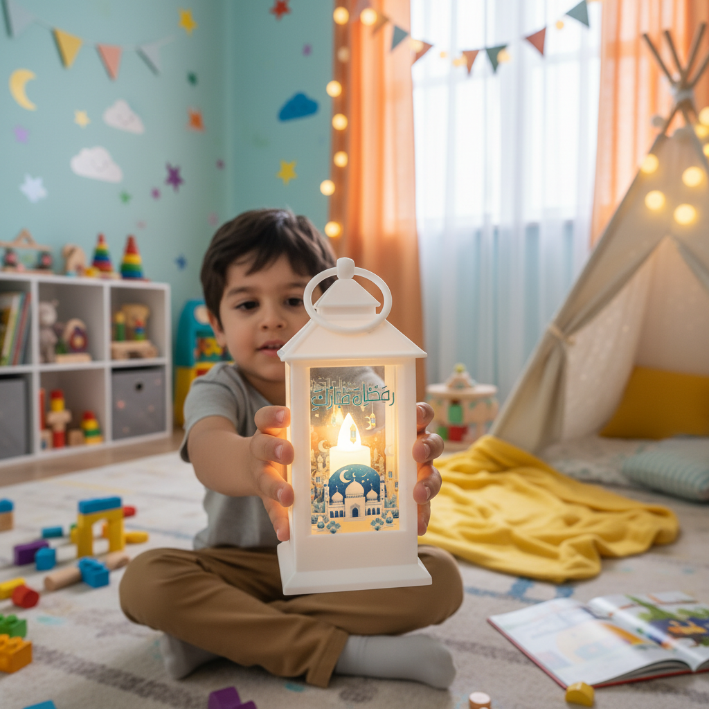 Ramadan Mubarak Decorative Mini Lantern