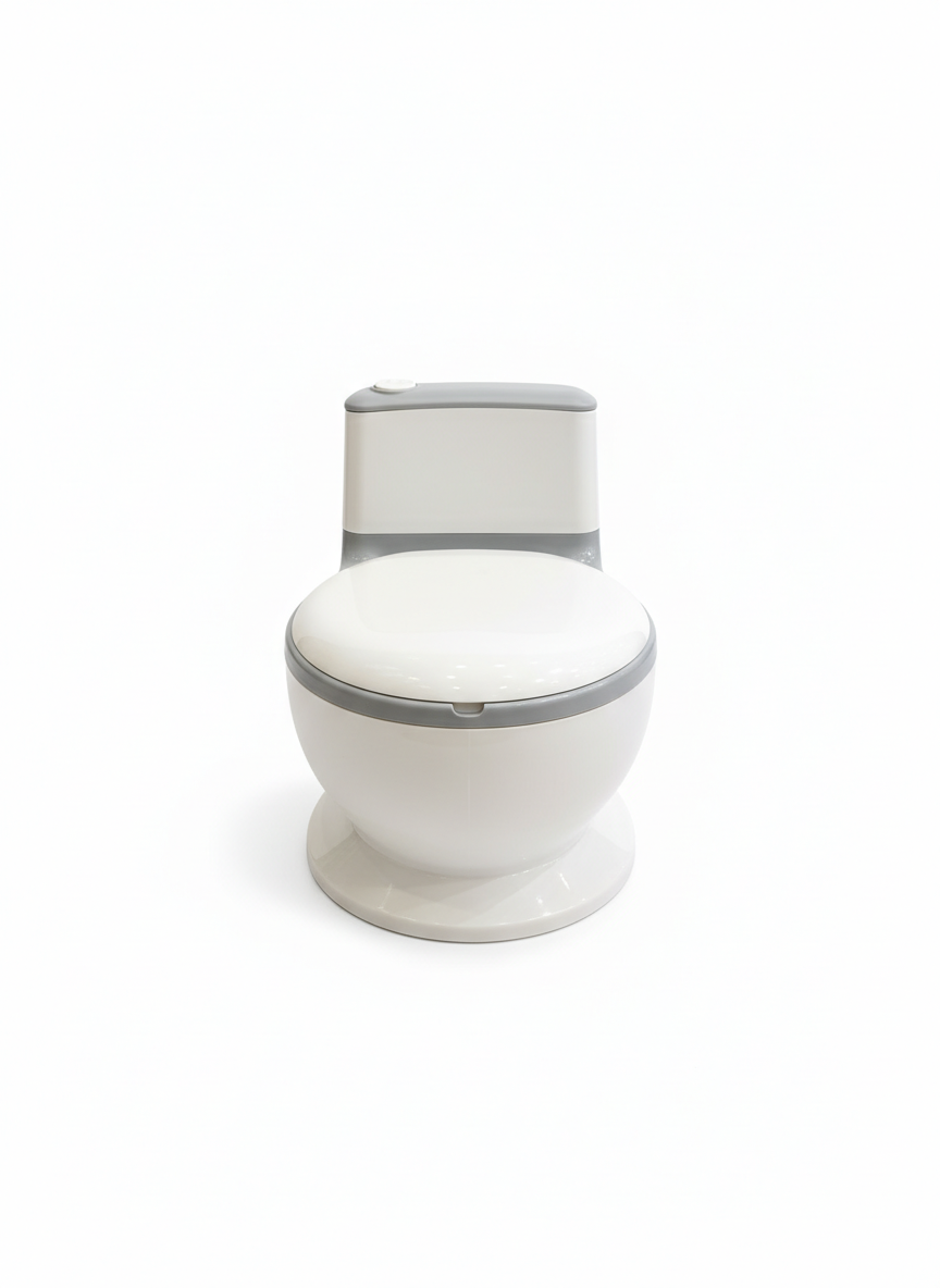 Realistic Toddler Potty Training Toilet with Flush Sound
