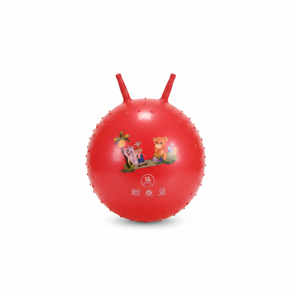 Red Textured Character Hopper Ball ( 45 cm )
