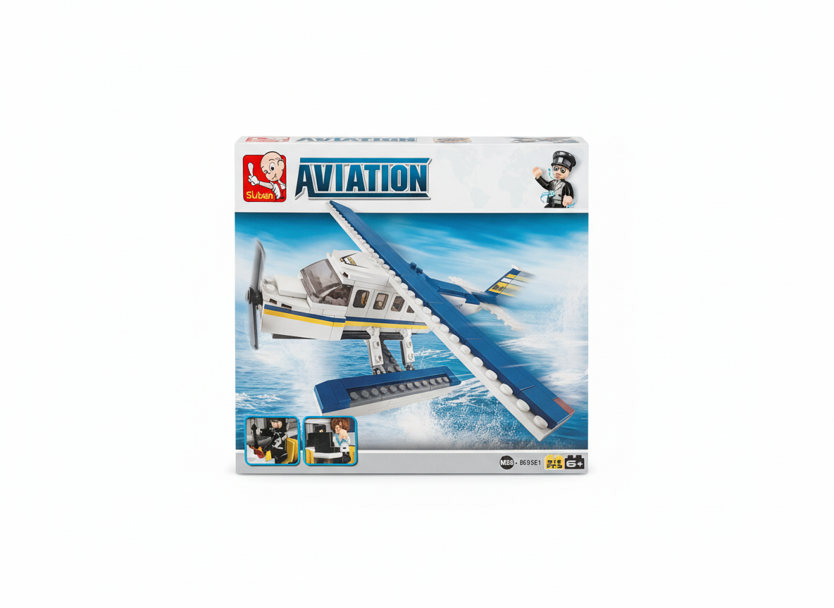 SLUBAN Aviation M38-B0361 Seaplane Building Blocks
