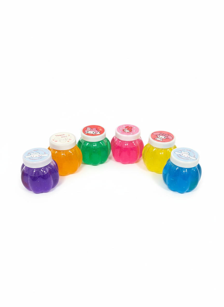 Mini Colorful Slime Jar