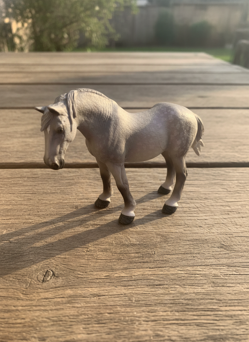 Schleich Dappled Grey Horse Figurine