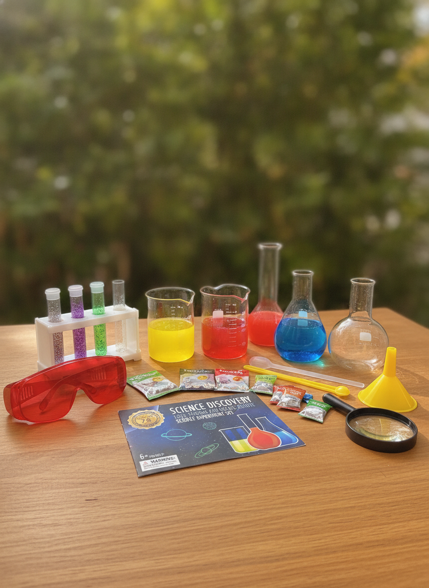 Science Discovery: Love Science and Create Future - Science Experiment Set (78 Experiments)