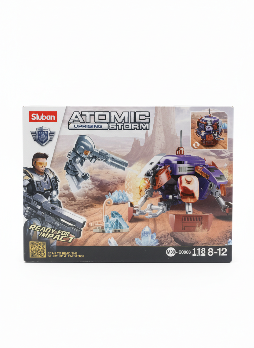 Sluban Atomic Uprising Storm Building Block Set M38-B0908