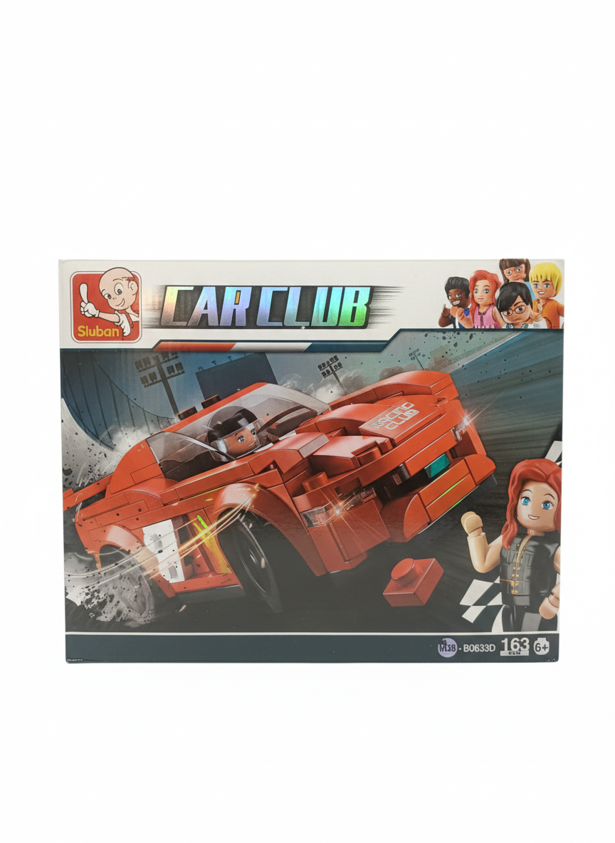 Sluban Car Club Racing Car Building Set