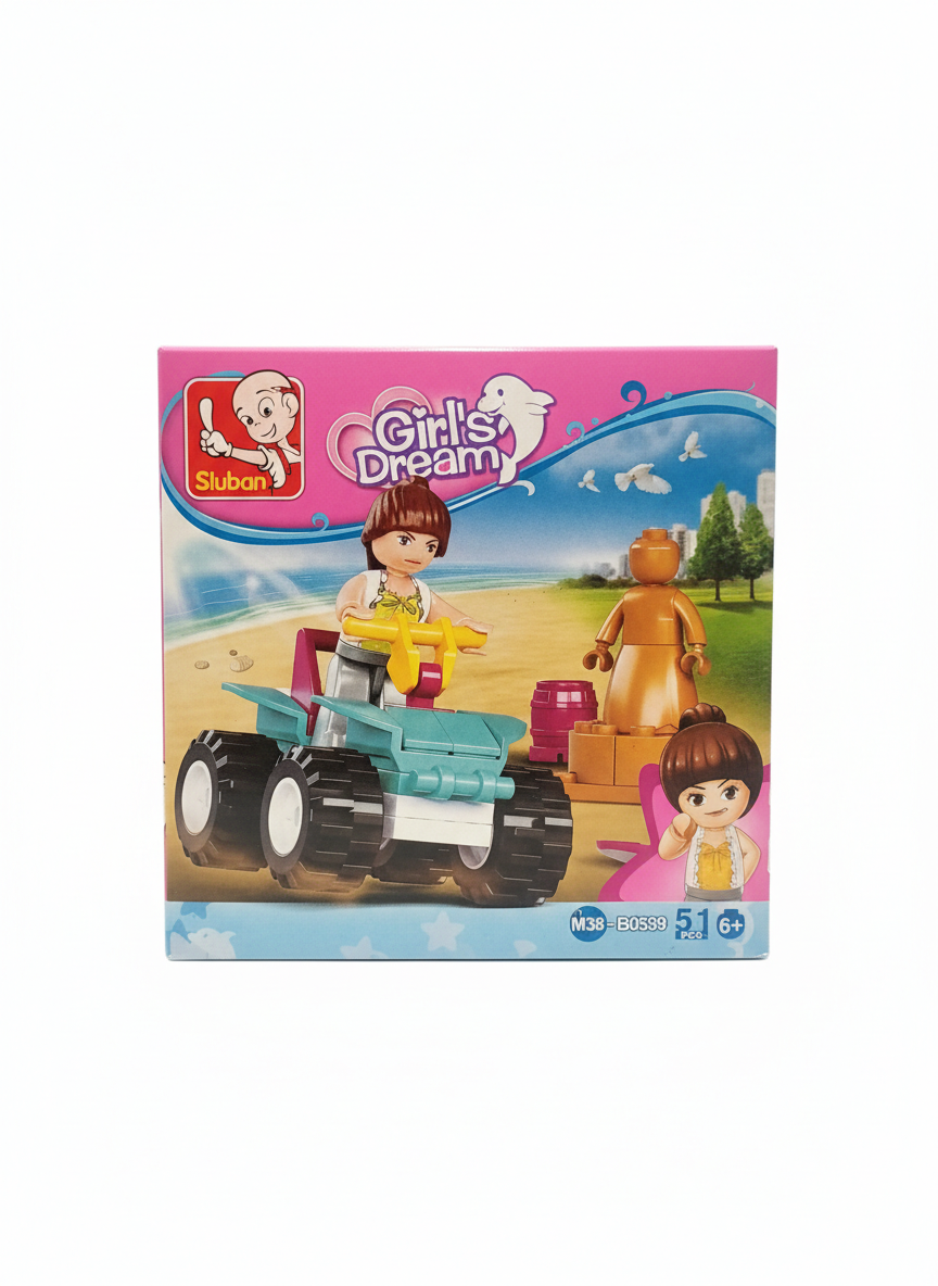 Sluban Girl's Dream ATV Set M38-B0599