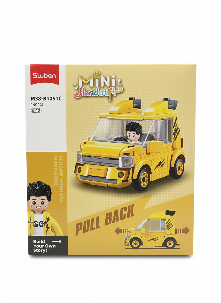 Sluban Mini Handcraft Y Car Building Block Set M38-B1051C