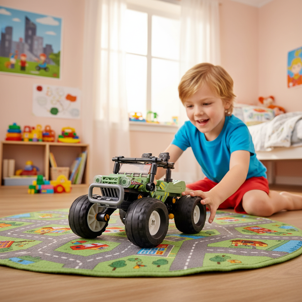 Sluban TOWN Monster Truck Building Blocks Set M38-B1106